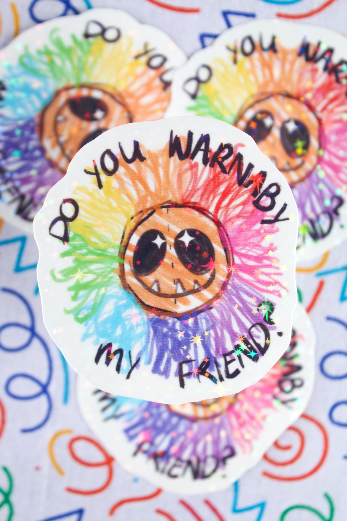 Yarnaby vinyl sticker