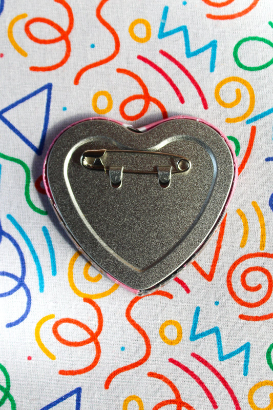 Maneater Rexy heart badge