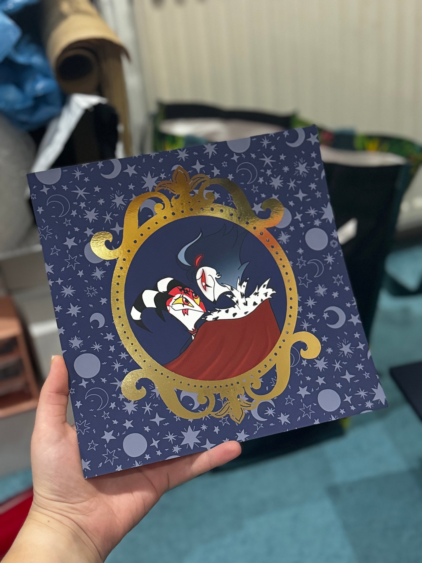 “You’re my light” Stolitz gold foil print