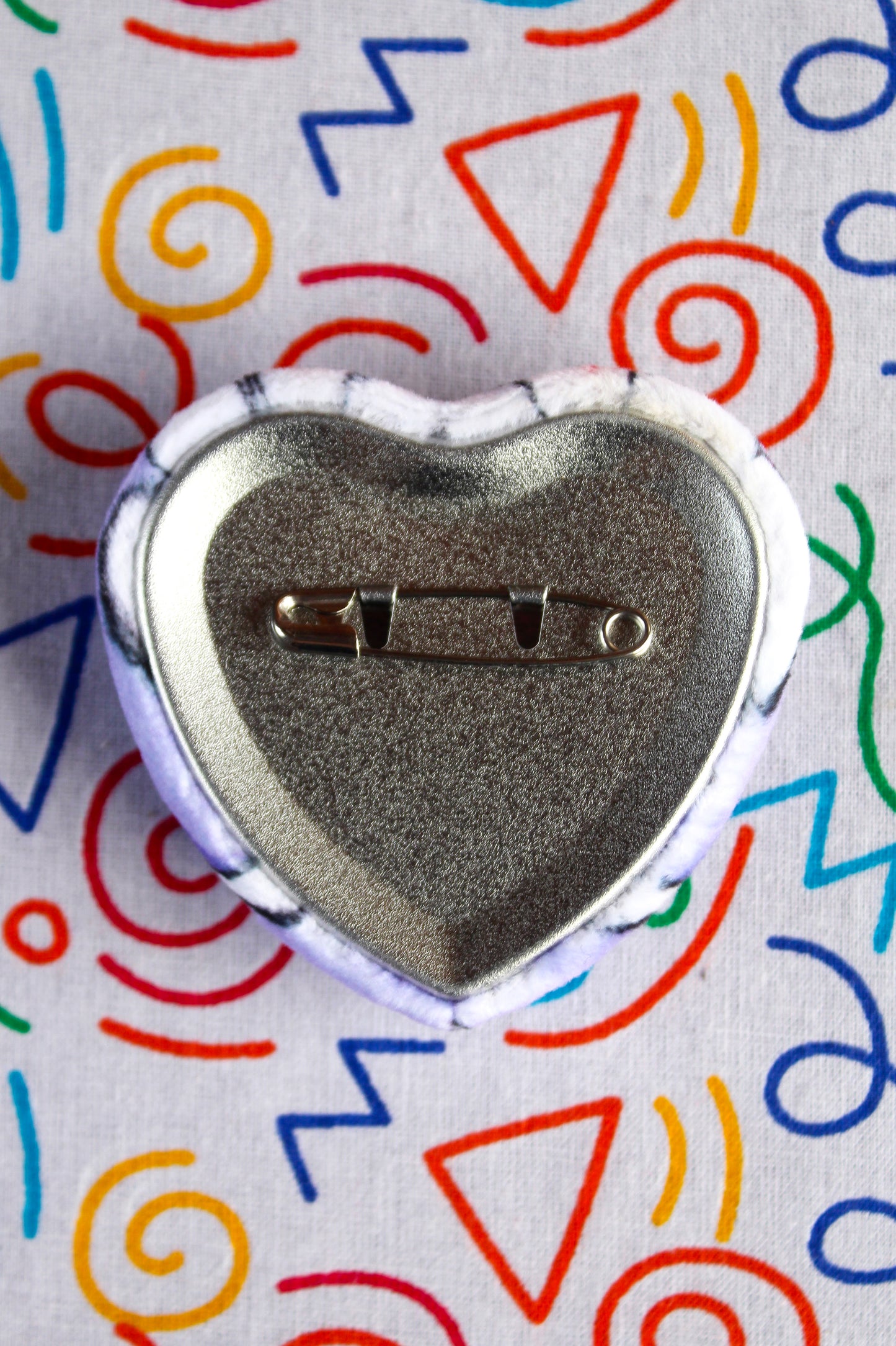 Valentino chest plush heart badge