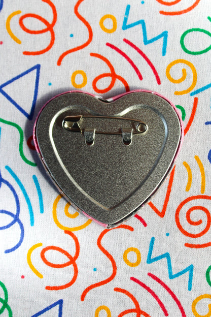 Maneater Rexy heart badge