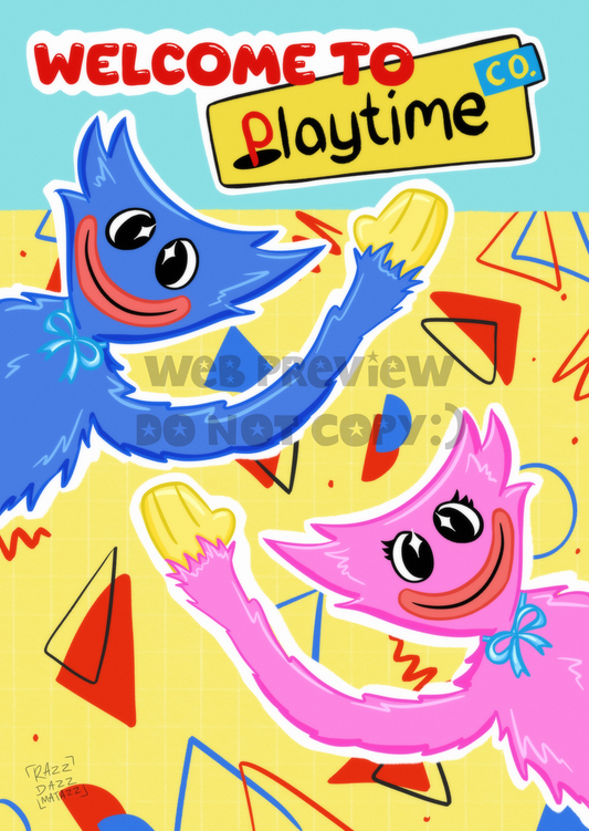 PlaytimeCo postcard