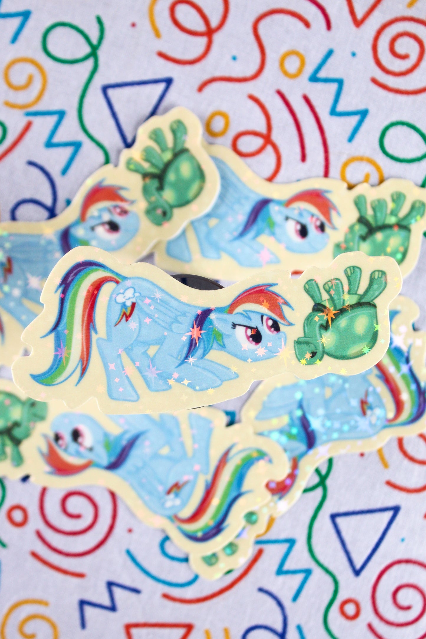 Rainbow Dash vinyl sticker