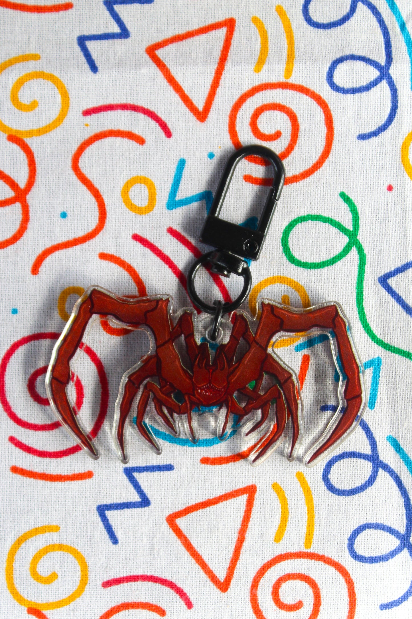 Upside Down monsters acrylic charm