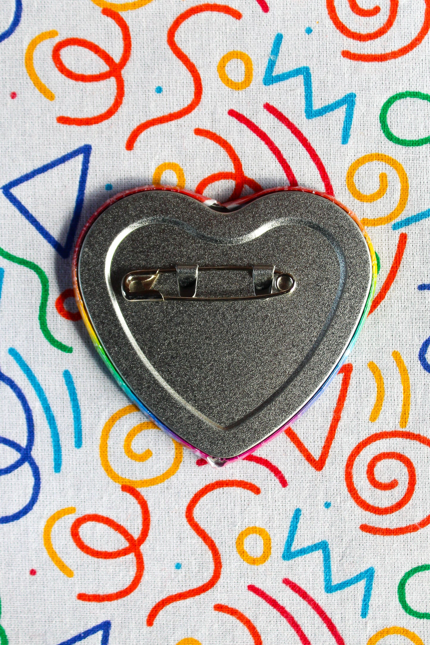 Emotional Support Bottom heart badge