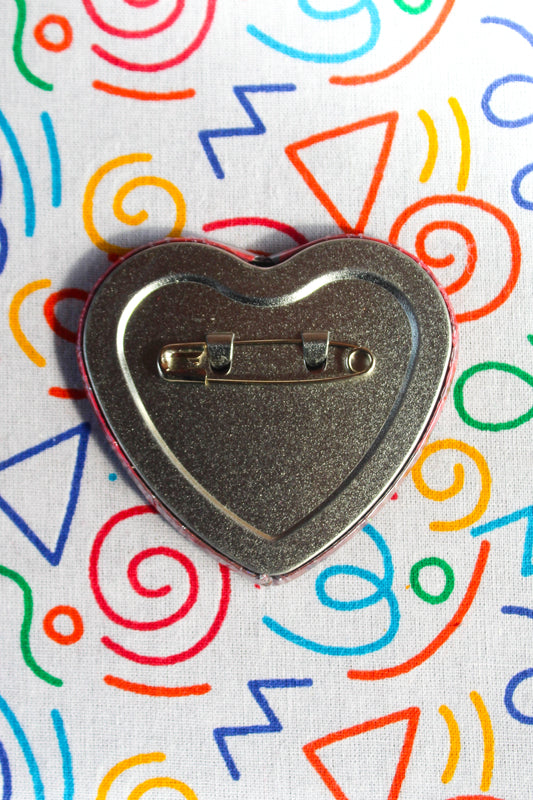Theatre Kid heart badge