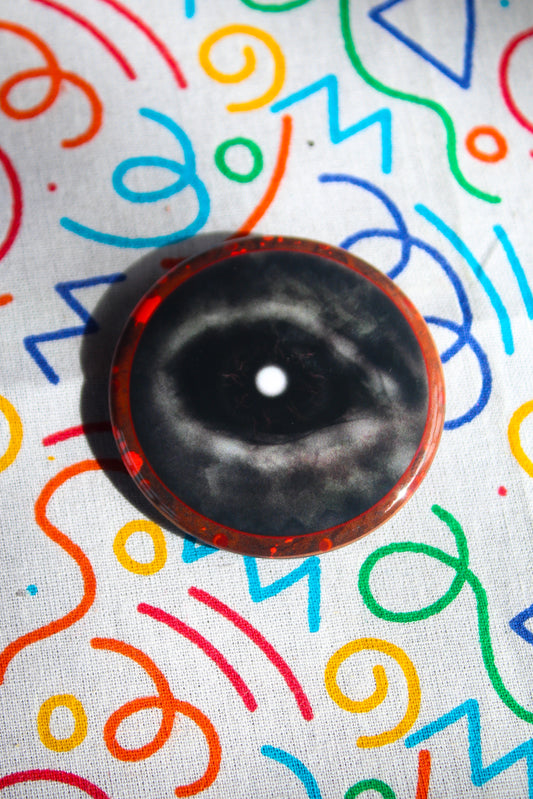 Iron Lung eel eye badge