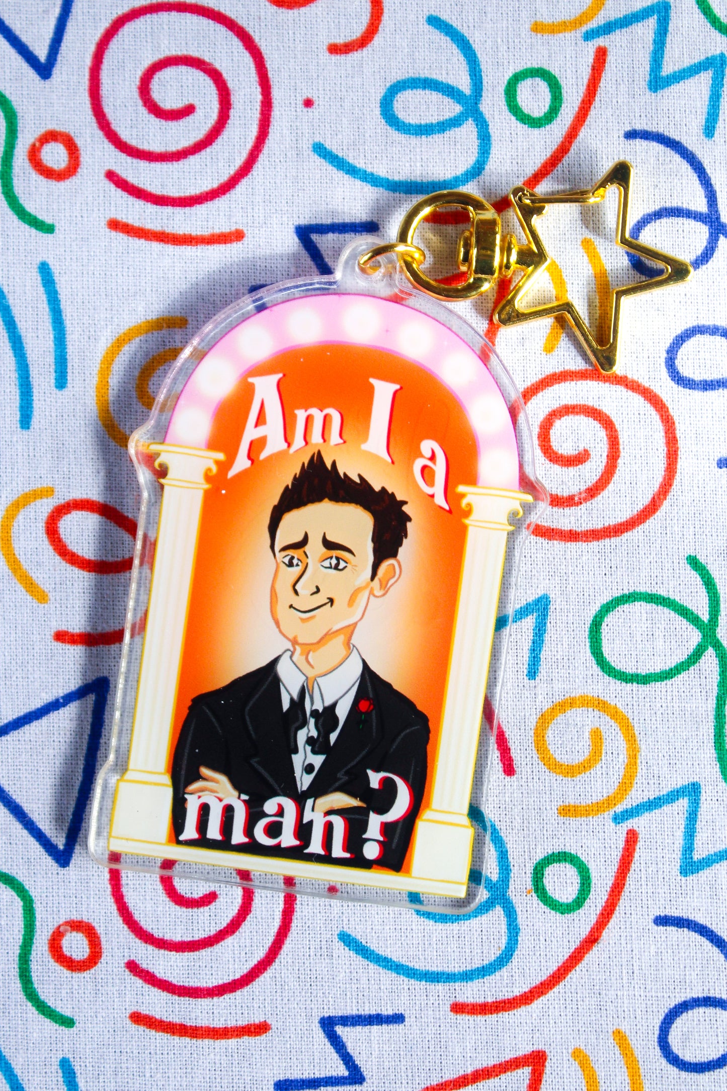 Gary&Walter acrylic charm