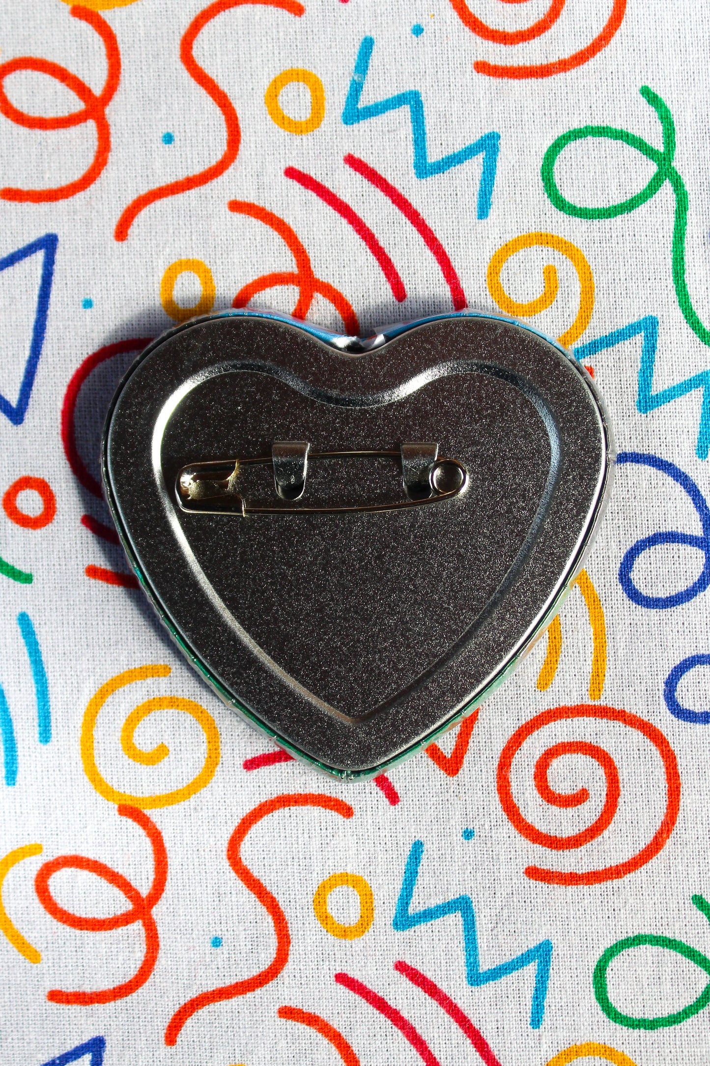 Life Finds a Way heart badge
