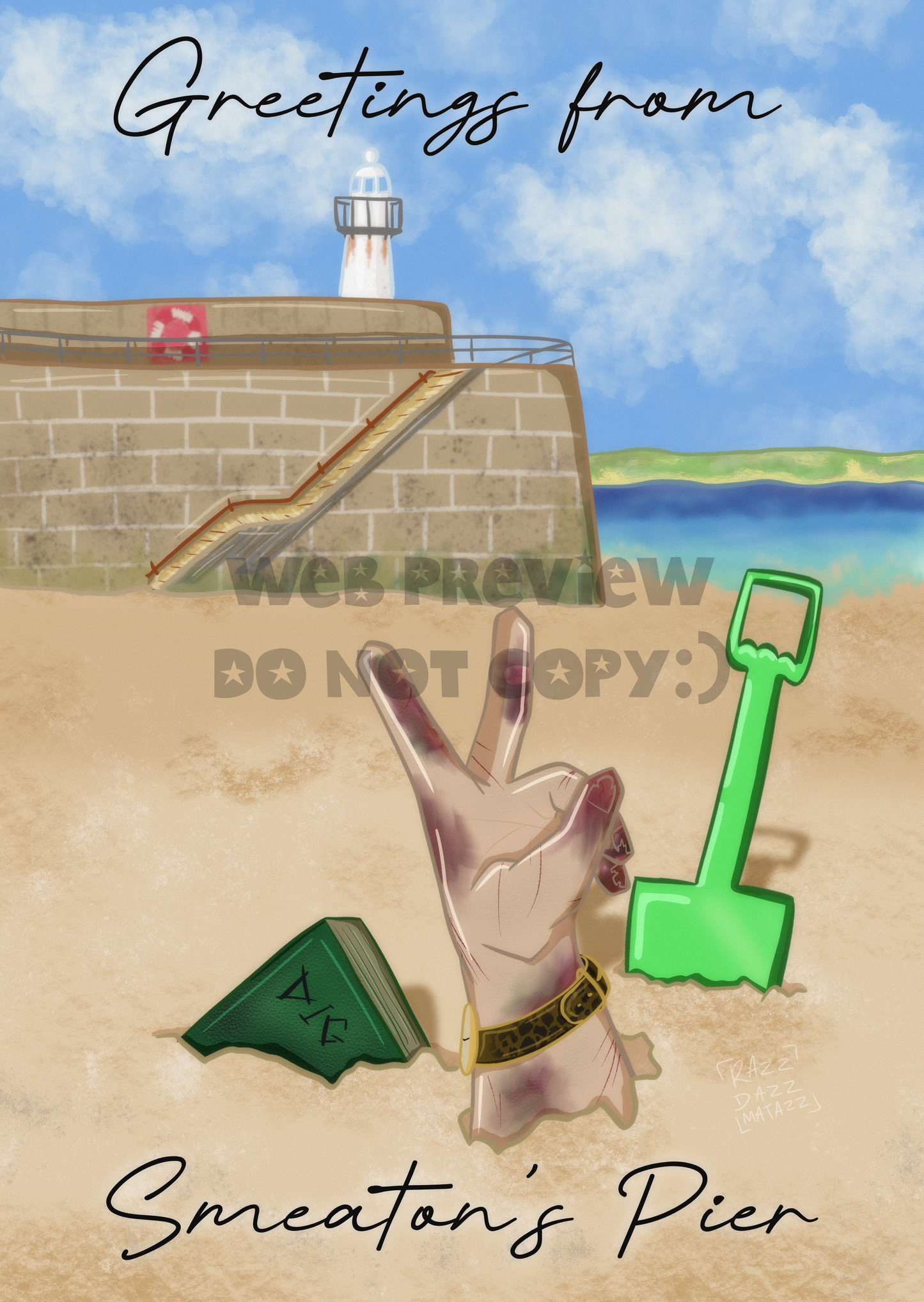 TMA Dig postcard