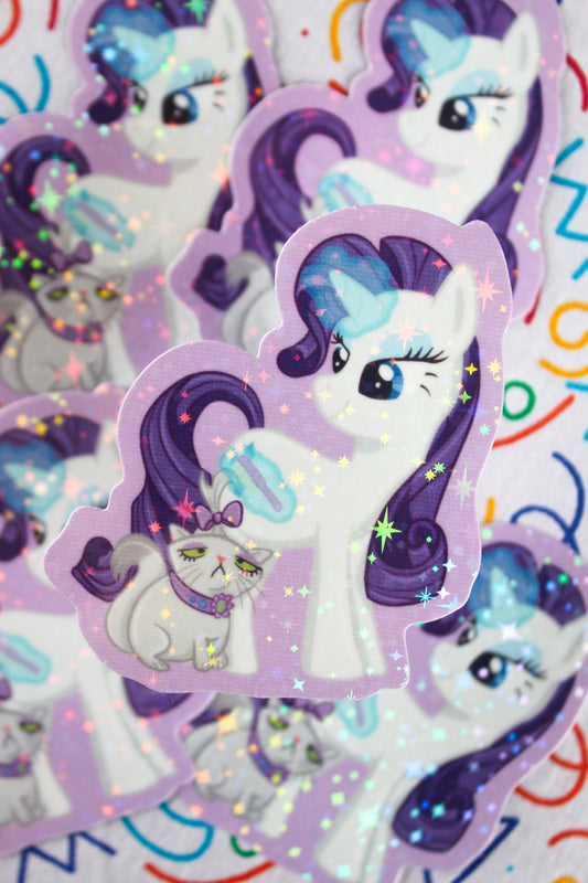 Rarity vinyl sticker