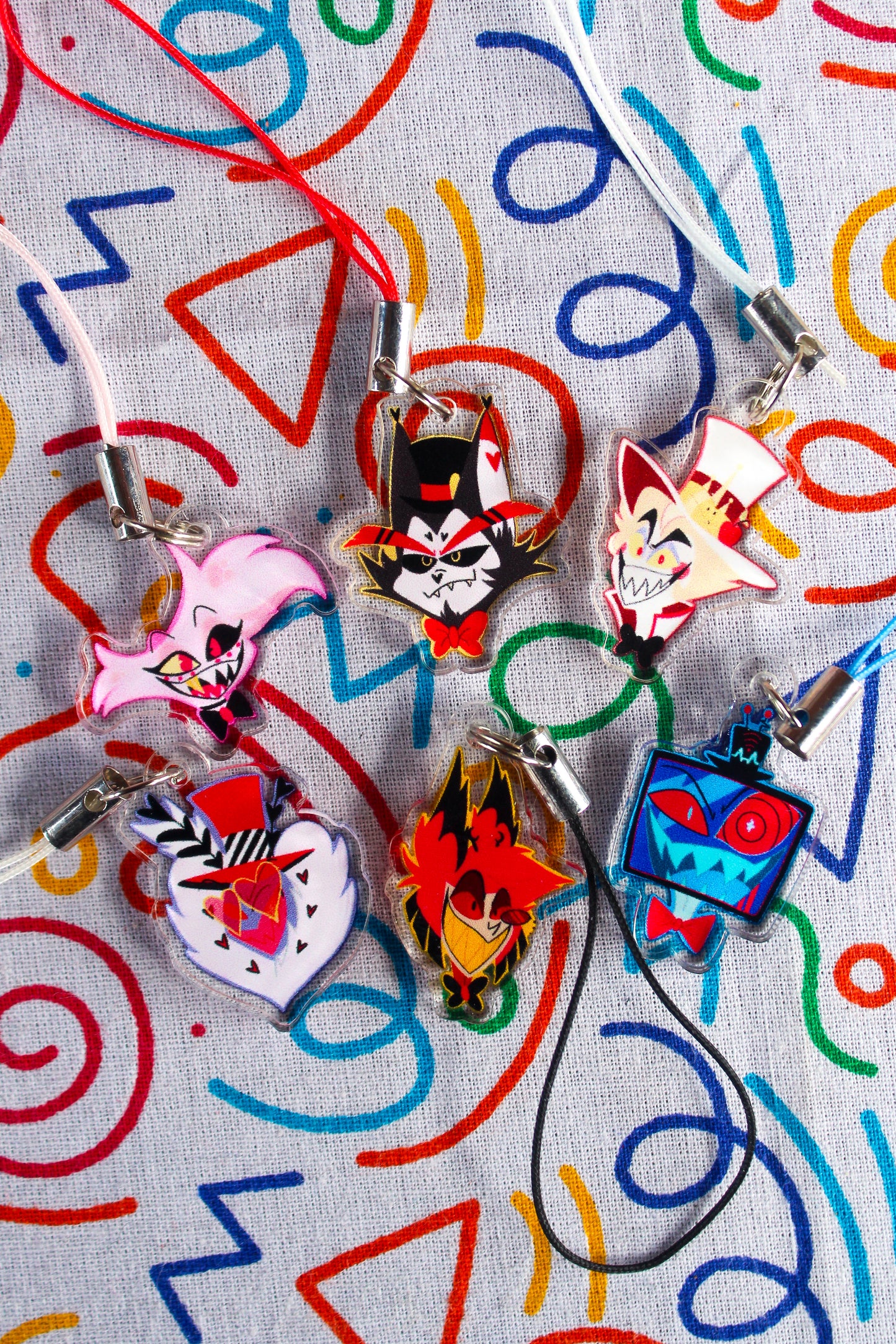 Hell's Greatest Phone Charms
