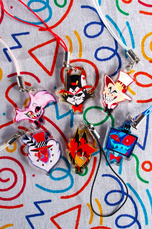 Hell's Greatest Phone Charms