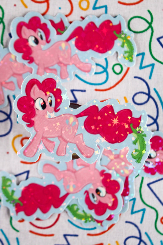 Pinkie Pie vinyl sticker
