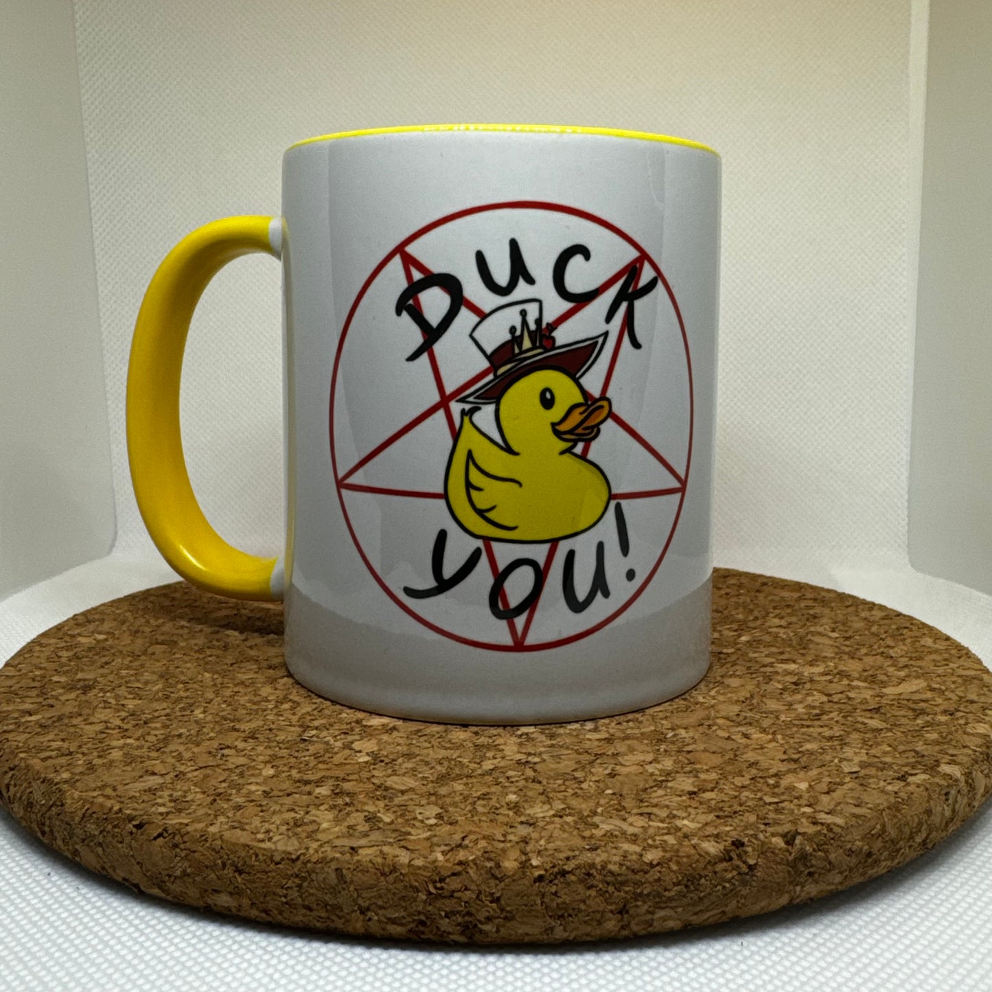 ‘Duck You’ Lucifer mug