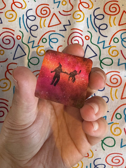 I’m having a moment lenticular sticker